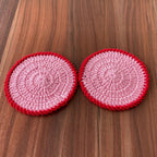 Modern Crochet Coaster Pattern PDF - Perfect Handmade Table Decor Gift for Beginners - Hand Trendy