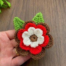 3D Layered Crochet Flower Pattern, Multicolor Floral Applique PDF, Crochet Brooch Tutorial, DIY Handmade Flower Motif, Instant Download