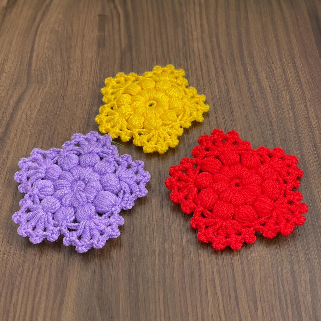Vintage Crochet Rosette Pattern PDF - Vintage - Inspired Floral Tutorial - Hand Trendy