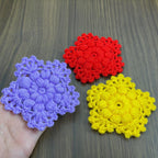 Vintage Crochet Rosette Pattern PDF - Vintage - Inspired Floral Tutorial - Hand Trendy