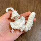 Crochet Caterpillar Angel Keychain Pattern - Handmade Keychain Gift - Hand Trendy