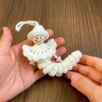 Crochet Caterpillar Angel Keychain Pattern - Handmade Keychain Gift - Hand Trendy