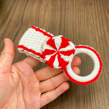 Crochet Candy Cane Towel Holder Pattern PDF, Christmas Kitchen Decor Tutorial, Festive Holiday Crochet Project for Beginners