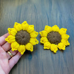 Amigurumi Sunflower Crochet Pattern PDF - 3D Crochet Flower Plush - Hand Trendy