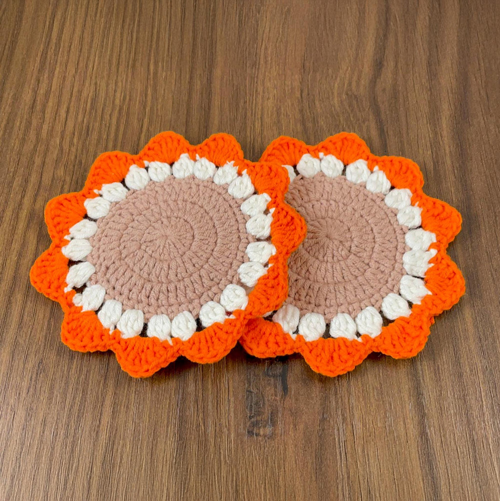 Sunflower Crochet Doily Pattern - Instant PDF - Handmade Floral Table Decor - Hand Trendy
