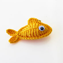 Crochet Fish Keychain Pattern, Amigurumi Fish Keyring PDF, DIY Small Fish Plush, Handmade Ocean Animal Toy, Cute Crochet Gift