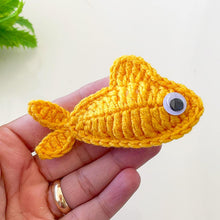 Crochet Fish Keychain Pattern, Amigurumi Fish Keyring PDF, DIY Small Fish Plush, Handmade Ocean Animal Toy, Cute Crochet Gift