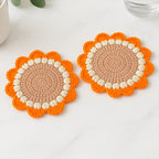 Sunflower Crochet Doily Pattern - Instant PDF - Handmade Floral Table Decor - Hand Trendy