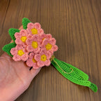 3D Crochet Flower Bouquet Pattern PDF - Handmade Room Decoration - Hand Trendy