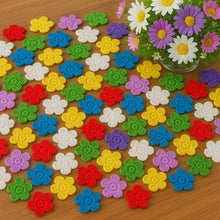Crochet Small Flower Applique Pattern, Easy Floral Motif PDF, DIY Embellishment for Clothes, Handmade Decoration, Instant Download Crochet