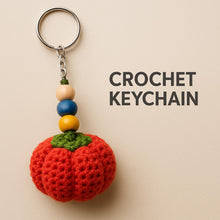 Crochet Halloween Pumpkin Keychain Pattern - Stylish Halloween Easy Crochet Pattern