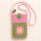 Granny Square Crochet Phone Bag Pattern - PDF DIY - DIY Floral Mobile Purse Pattern - Hand Trendy