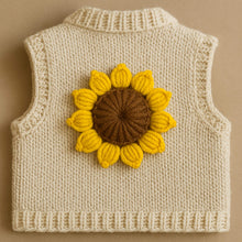 Amigurumi Sunflower Crochet Pattern, 3D Crochet Flower Plush, Stuffed Sunflower Applique PDF, DIY Floral Home Decor, Instant Download