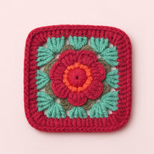 3D Granny Square Crochet Pattern for Pillow and Baby Blanket - 3D Crochet Square Pattern