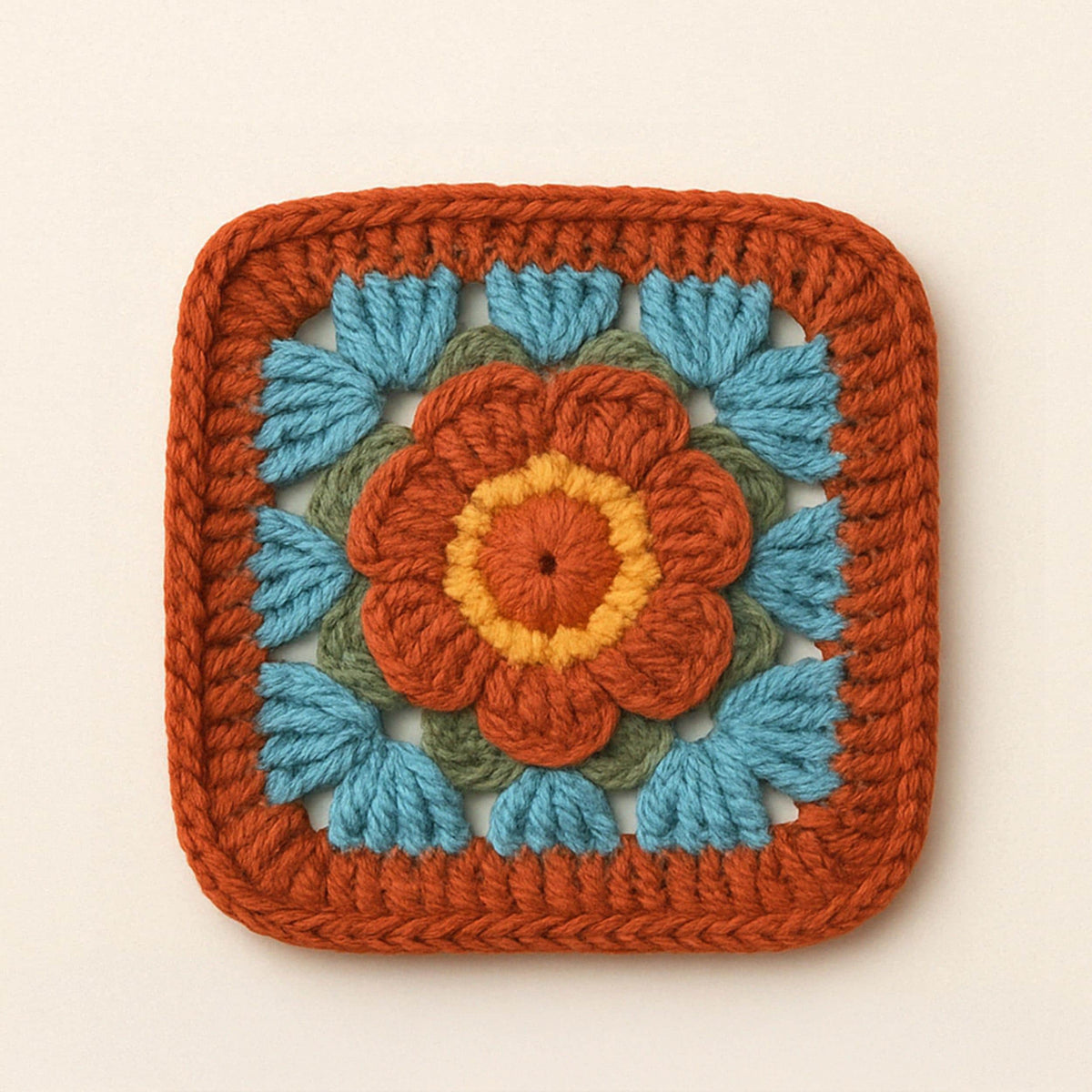 3D Granny Square Pattern | Easy Baby Blanket & Pillow| Easy Crochet Square DIY Pattern for Beginners - Hand Trendy