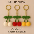 Crochet Keychain Patterns Bundle - 5 Cute Amigurumi Charms PDF Tutorial for Bags - Hand Trendy