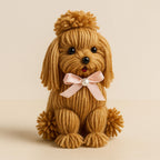 DIY Yarn Dog Pattern - Easy Craft Tutorial - Great Gift Idea for Crafters - Hand Trendy