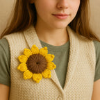 Amigurumi Sunflower Crochet Pattern PDF - 3D Crochet Flower Plush - Hand Trendy