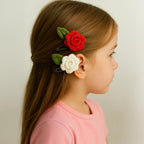 Micro Crochet Rose Bookmark - Cute Floral Accessory - Perfect Gift for Book Lovers and Journal Enthusiasts - Hand Trendy
