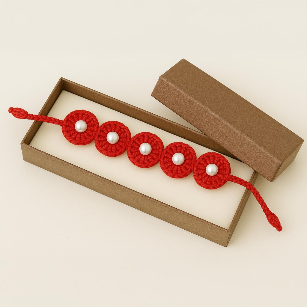 Crochet Flower Bracelet & Hair Tie - DIY Pattern - Handmade Crochet Fashion Jewelry Gift - Hand Trendy