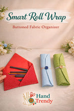 Cutlery Holder Sewing Pattern PDF Reusable Picnic Utensil Wrap Organizer Template