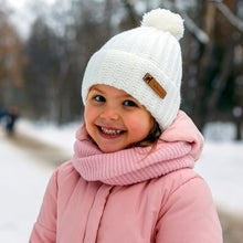 Pom Pom Beanie Crochet Pattern PDF Ribbed Winter Hat With Folded Brim Tutorial