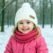 Pom Pom Beanie Crochet Pattern PDF Ribbed Winter Hat With Folded Brim Tutorial
