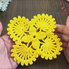 Crochet Lace Doily Design PDF Tutorial for Hand Made Stylish Dress and Home Decor