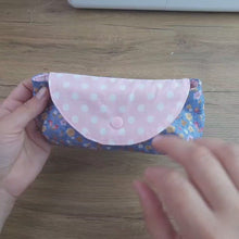 Glasses Case Pouch Sewing Pattern – DIY Fabric Sunglasses Cover Template