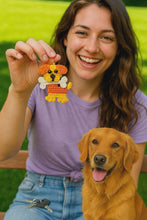 Crochet Dog Keychain Pattern PDF, DIY Puppy Applique Tutorial, Cute Dog Lover Gift