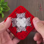 Easy Crochet Granny Square Pattern PDF, Simple Small Square Tutorial for Baby Blankets, Tote Bags, Shawls, or DIY Accessories