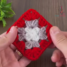 Easy Crochet Granny Square Pattern PDF, Simple Small Square Tutorial for Baby Blankets, Tote Bags, Shawls, or DIY Accessories
