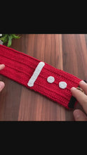 Santa Cutlery Holder Crochet Pattern PDF For Christmas Table Decor