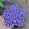 Crochet Rosette Flower Lace Motif Pattern PDF, Vintage-Inspired Floral Tutorial, DIY Coaster, Appliqué, or Home Decor