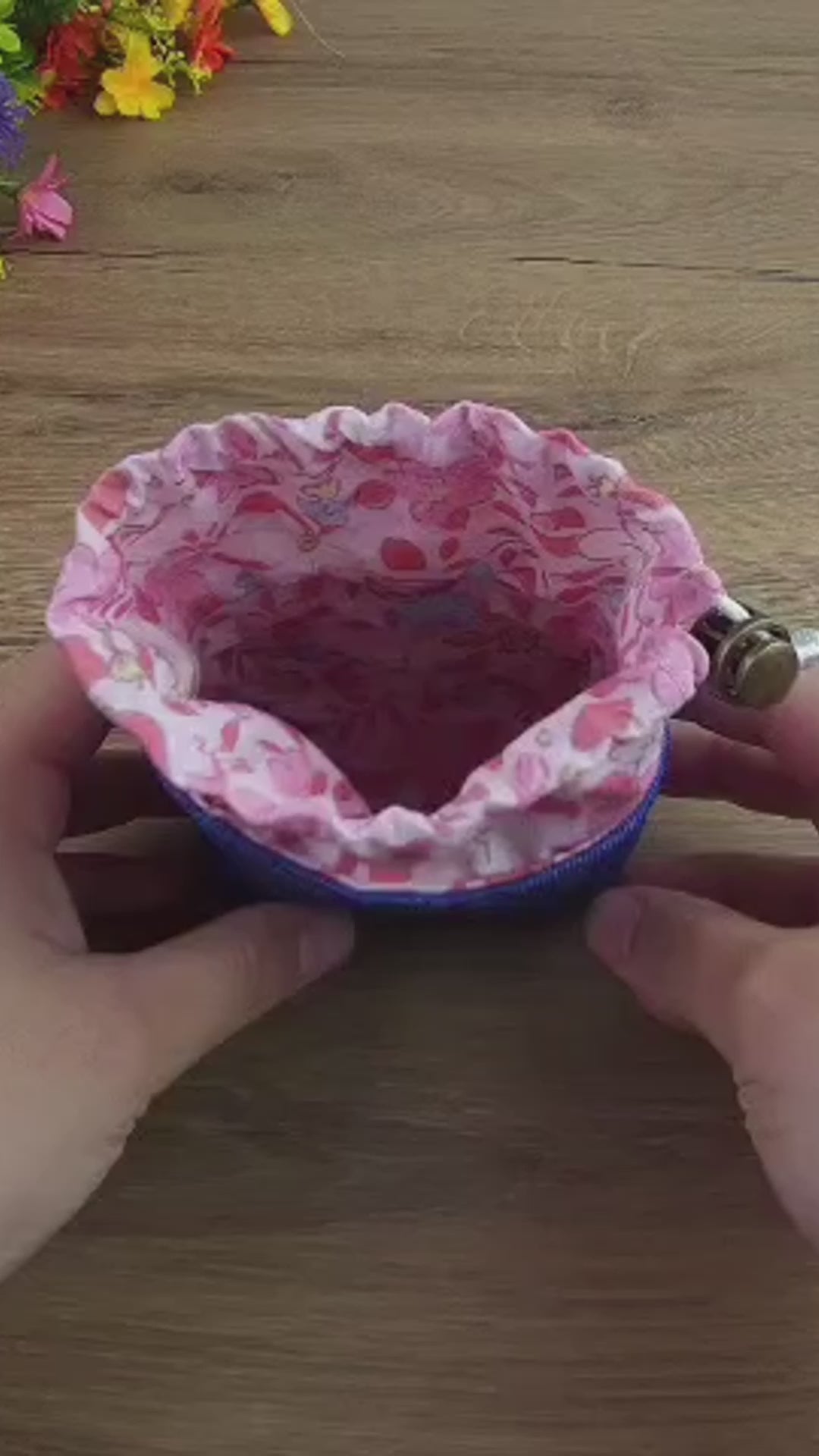 Drawstring Box Pouch Sewing Pattern – Mini Fabric Bag PDF Tutorial for Beginners
