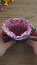 Drawstring Box Pouch Sewing Pattern – Mini Fabric Bag PDF Tutorial for Beginners