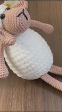 Amigurumi Sheep Pattern PDF, Crochet Plush Lamb Tutorial, Easy Stuffed Animal Pattern