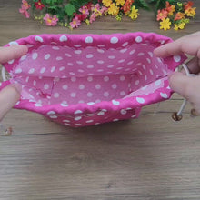 DIY Drawstring Bag Sewing Pattern PDF, Small Fabric Gift Bag Tutorial