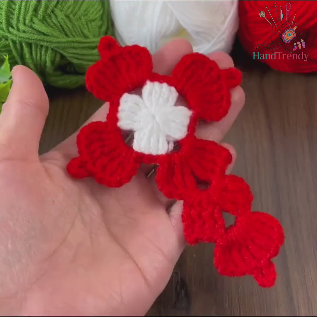 Crochet Cross with Heart Motifs PDF Pattern, Handmade Religious Decor Design, DIY Faith-Inspired Crochet Gift