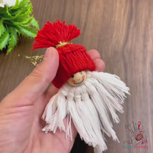 Crochet Christmas Gnome Pattern - Easy Nordic Design Ornament for Scandinavian Style Holiday Decor - Perfect Gift Idea for Crafters