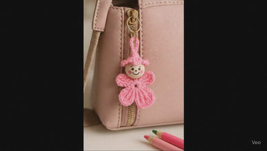 Crochet Angel Keychain Pattern PDF, Mini Amigurumi Angel Tutorial, DIY Guardian Angel Charm