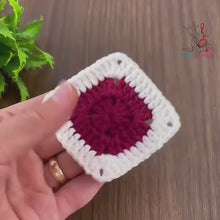 Classic Granny Square Crochet Pattern PDF, Beginner-Friendly Tutorial, DIY Blanket, Scarf, or Home Decor Project