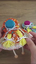 DIY Cloth Girl Magnet Sewing Pattern PDF with Step by Step Instructions