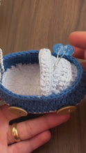 Crochet Baby Carriage Pattern PDF, Baby Shower Favor Tutorial