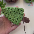 Crochet Christmas Tree Pattern Tutorial PDF, Easy Holiday Crochet Pattern for Beginners, DIY Christmas Ornament Instructions